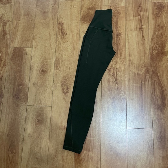 Lululemon Women Align Legging Pants Olive Green Size 2 New Without Tags 25" L - Picture 2 of 8